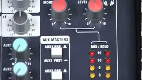 Tutorial Standard Rack Control System   Soundcraft EPM8 Mixer Low