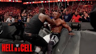 Omos bulldozes through Bobby Lashley: Hell in a Cell 2022 (WWE Network Exclusive)