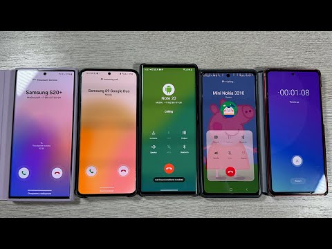 Incoming Calls Samsubg Galaxy S24 Ultra + Samsung Z Flip 3 + Samsung Note 20 + Note 10 + LG Wing
