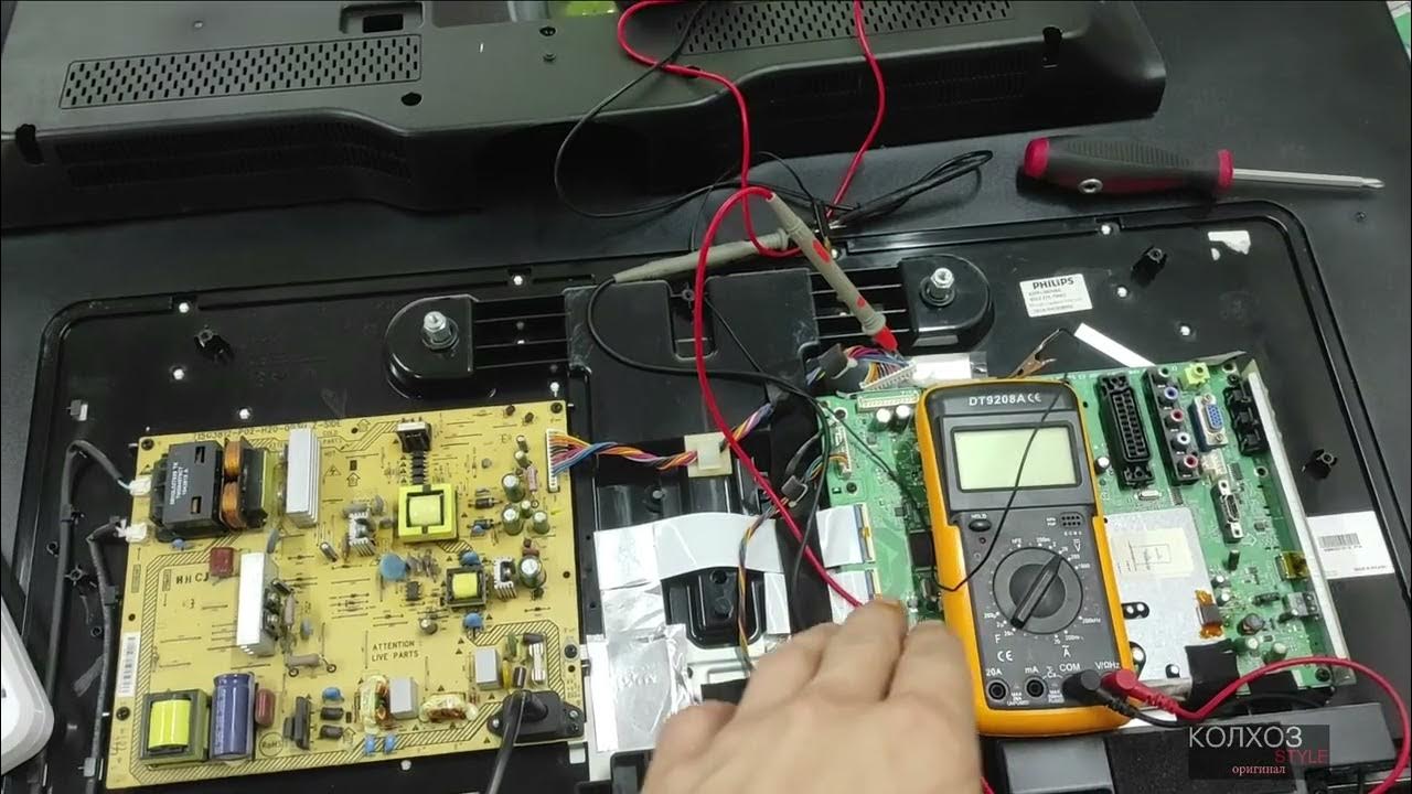 Philips 42PFL3605/60. Выключается через несколько секунд и больше не ...