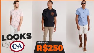 Looks COMPLETOS de verão na  C&A , estilo por menos de 250 reais | Moda masculina