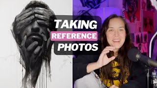 Creating your own Reference Photos for Portrait Artists