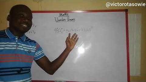 NUMBER BASE SYSTEM, CONVERSION TO BASE 10, HEXADECIMAL, FRACTIONS II VICTOR OTASOWIE 