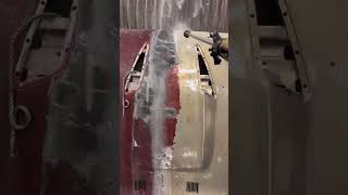 Pressure Washing The Paint Off A Car Hood.who Can Name The Hood? #Satisfying #Pressurewashing #Clean