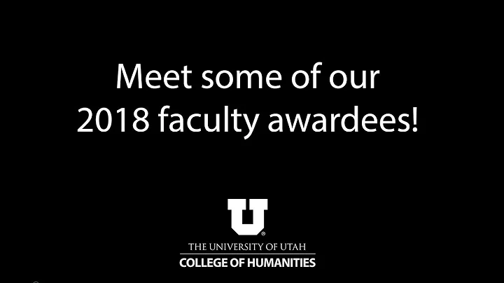 Meet Our 2018 Faculty Awardees!