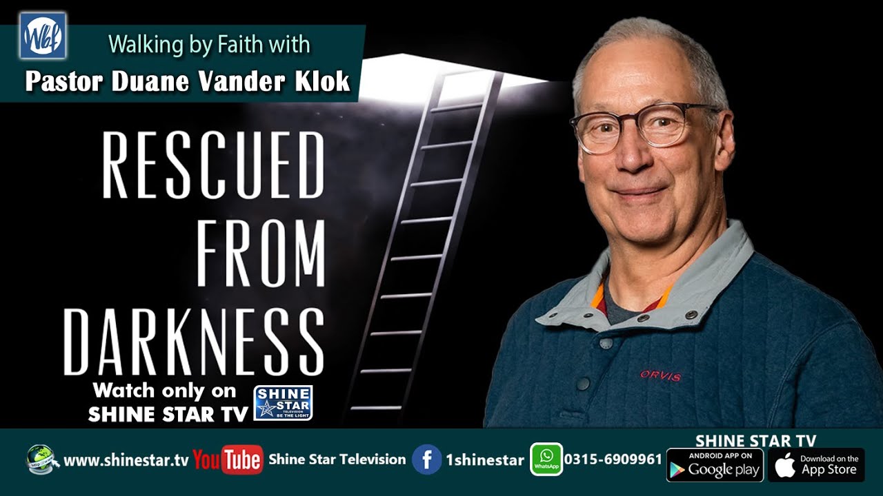 Rescued from the Darkness by Duane Vander Klok - YouTube