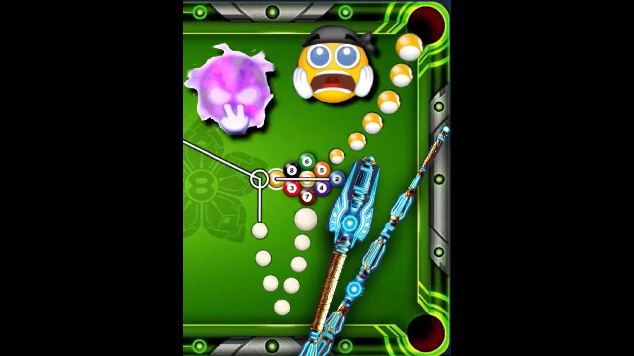 8 ball pool | Insane Kiss Shot 🤯 9Ball Break And Win 💪 