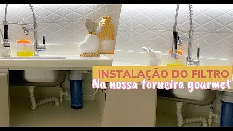 Como instalar Monocomando com filtro?