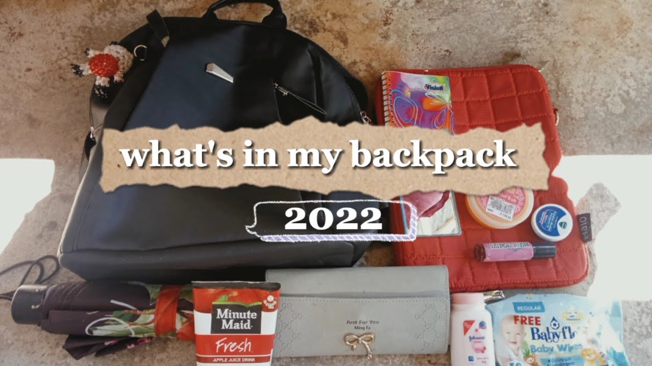 what's in my backpack 2022 | ftf class | grade 10 student |Philippines