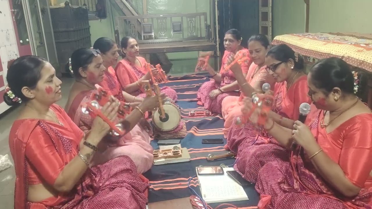 🌹 તમે રામ ભજન માં આવજો  રે..🌹લખેલુ છે )#satsang bhajan @geeta_patel930 