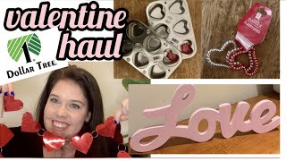 VALENTINE DOLLAR TREE HAUL | Dollar Tree Valentine’s Day Ideas 2021