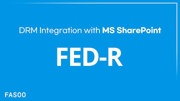 [Fasoo Enterprise DRM for SharePoint] Integrate Fasoo Information Rights Management with SharePoint