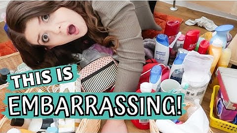 BATHROOM CABINET ORGANIZATION AND DECLUTTER | Decluttering my Bathroom 2020