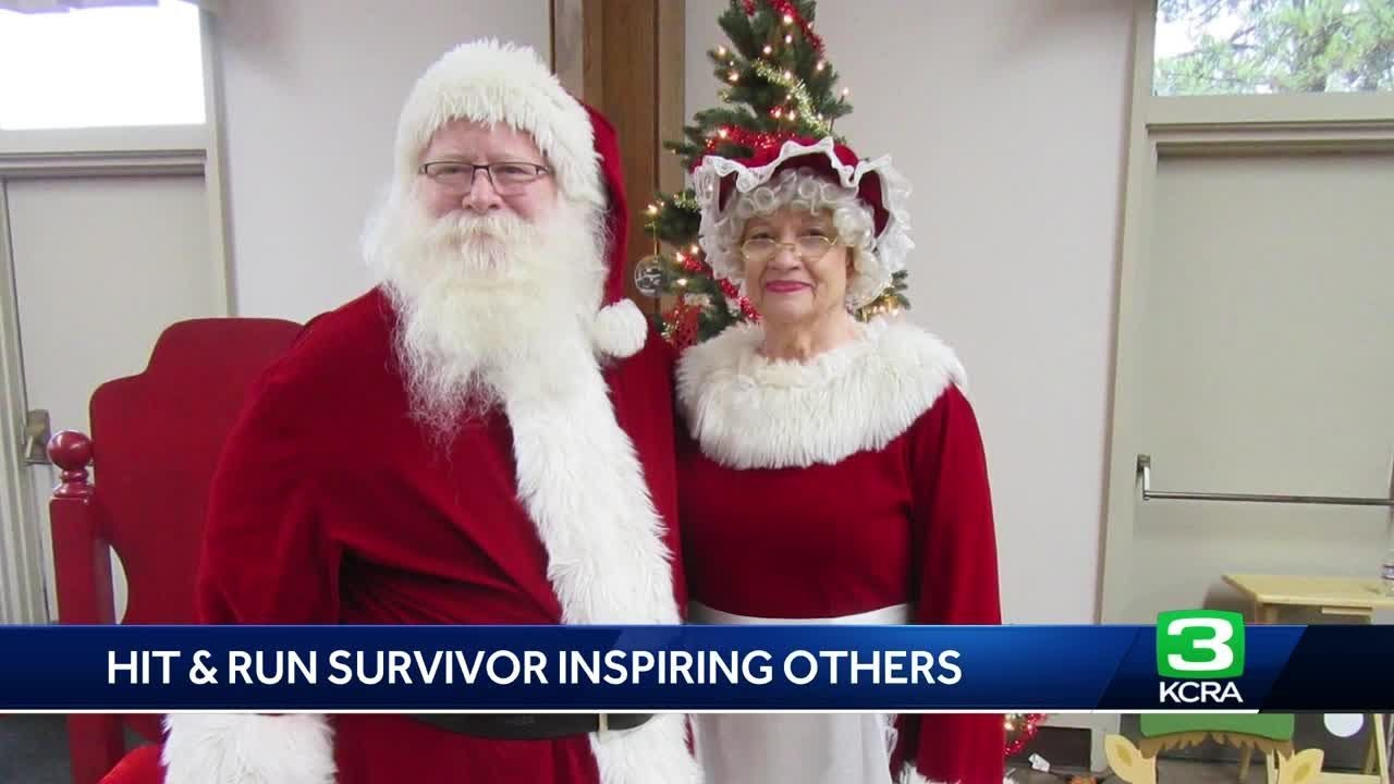 Former mall Santa hurt in crash 20 years ago hopes to inspire others this holiday season