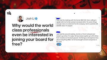 how to engage world class professionals to your board for free using this...
