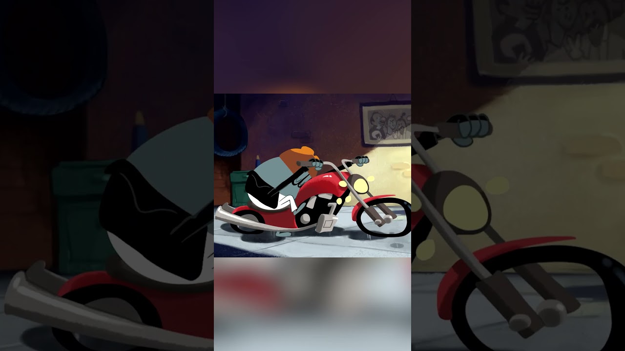 Born to Be Blob 🤘#lamput #biker #cartoon