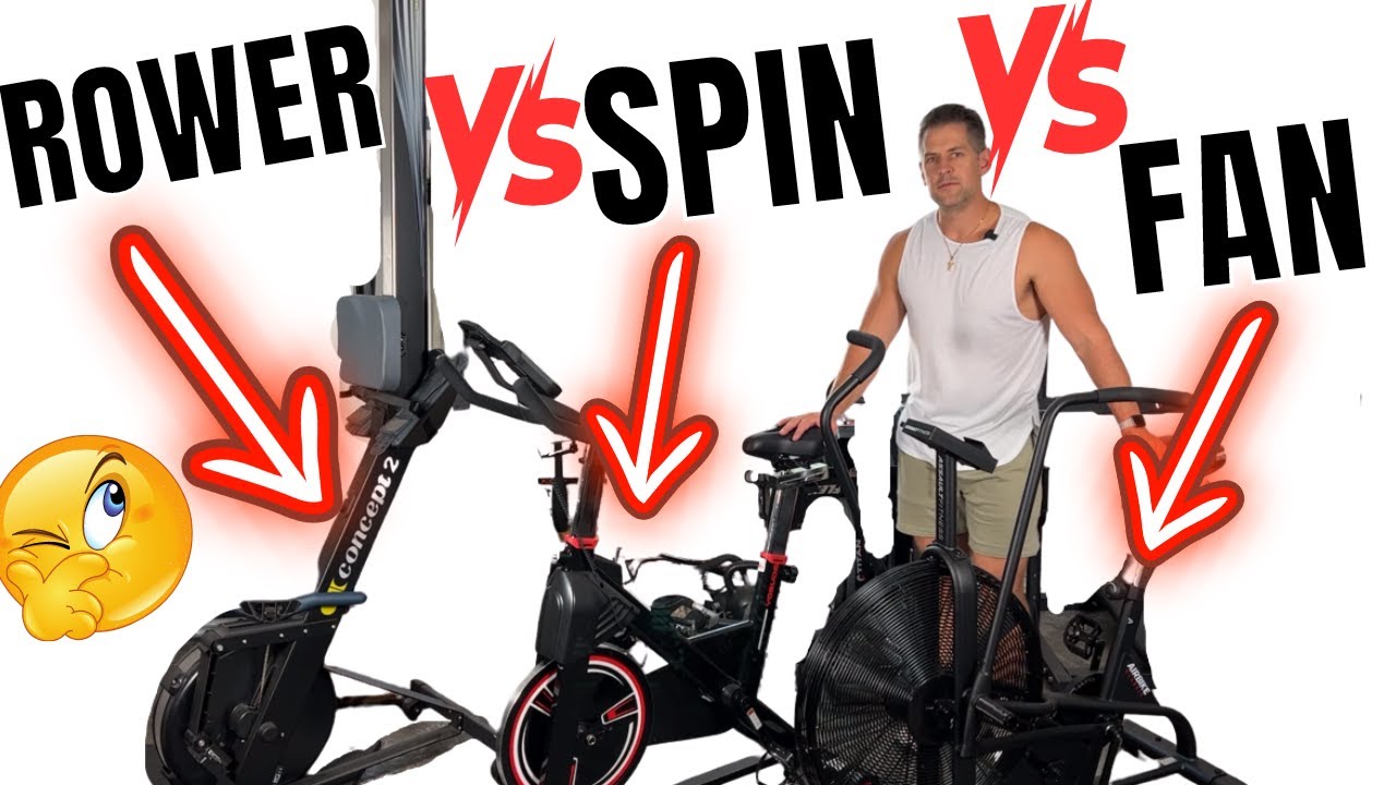 Air Bike vs Spin Bike vs Rower: What's Better, Pros / Cons For Home Gym -  YouTube