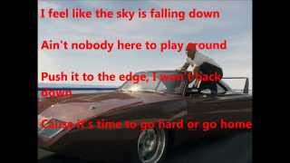 Wiz Khalifa ft  Iggy Azalea Go hard or go home LYRICS