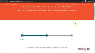 Introduction to Coding101 Classroom