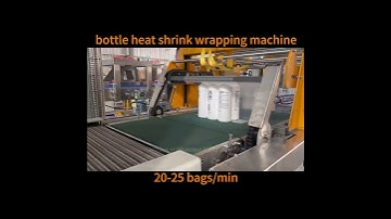 Automatic heat shrink packaging machine,beverage mineral water wrapping machine,bottle packing