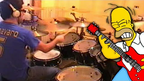 Vadrum Meets The Simpsons (Drum Video)