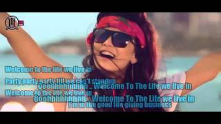 Welcome To The Life - Tamer Hosny FT Akon  - lyrics HD