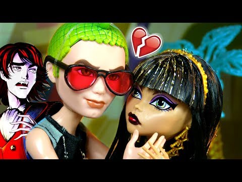 ИСТОРИЯ ЛЮБВИ ❤ КЛЕО И ДЬЮС РАССТАЛИСЬ ? ПРАНКИ все серии Monster High Stop Motion Стоп Моушен