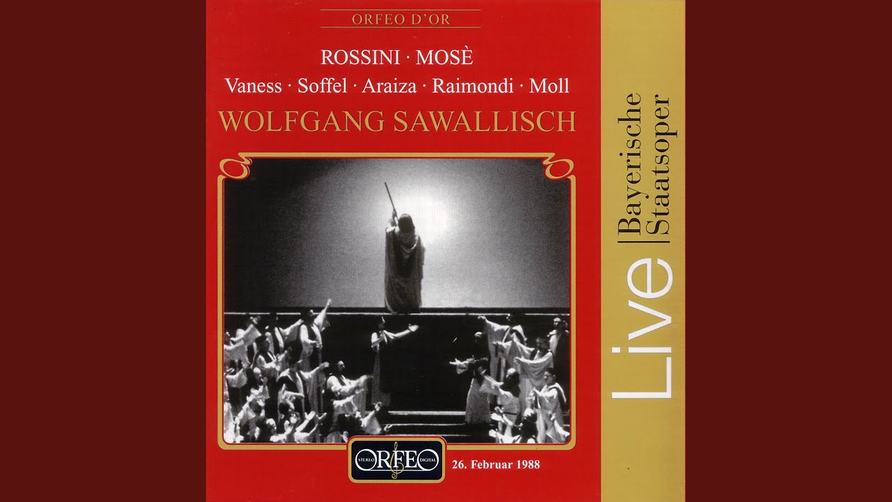 Ver Mose in Egitto, Act IV: Act IV: In tal momento orribile (Chorus) en YouTube Ver Mose in Egitto, Act IV: Act IV: In tal momento orribile (Chorus) en YouTube