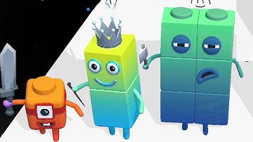 Merge Number Cube:  Fam Run Game  Part 1 - 1 Eyed Warrior Upgrade
