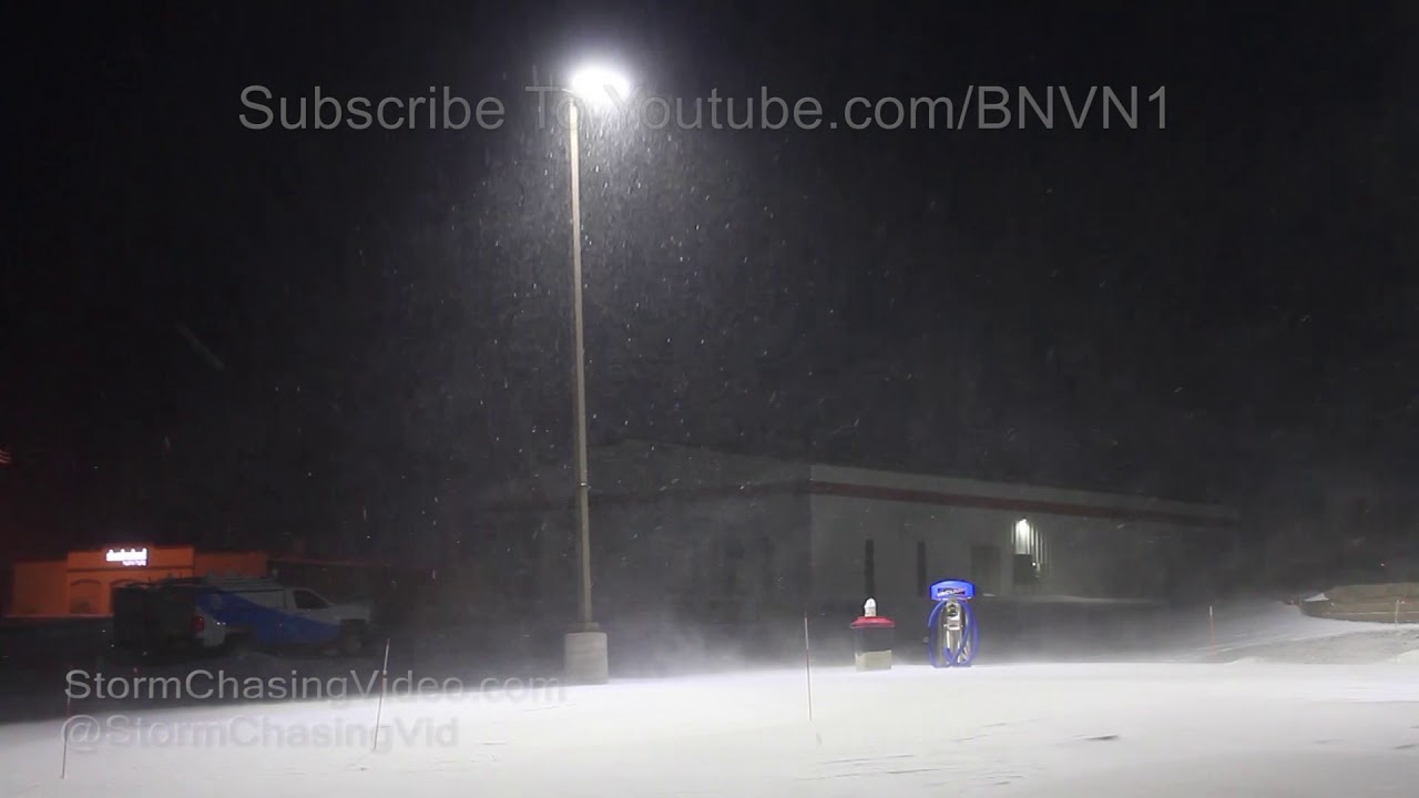 Rice Lake, WI Major Winter Storm 4/14/2018 YouTube