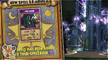 *NEW* Darkmoor Storm School Spell Quest! - (Wizard101)