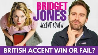 How good is Renée Zellweger's British English accent? | Bridget Jones's Diary