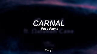 CARNAL - Peso Pluma, Natanael Cano (letra)