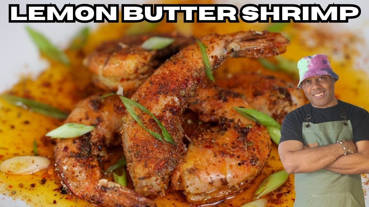 Easy Spicy Shrimp with Lemon Butter Sauce