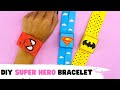 How to make origami BRACELET [origami Marvel, origami watch]