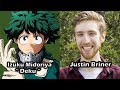 Characters and Voice Actors - My Hero Academia (Season 1) (English Dub)