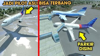 Jadi Pilot !! Ini Caranya Nerbangin Pesawat Sriwijaya Air di Bandara BUSSID V 4.0