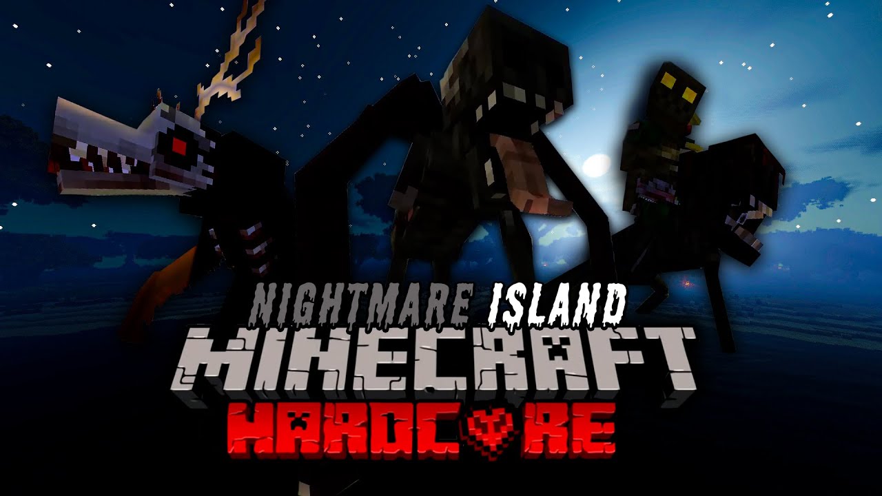 มา ย ครา ฝ  New  น่ากลัวสุด!! เอาชีวิตรอด 100 วัน ในเกาะแห่งฝันร้าย | Minecraft Nightmare  100Days