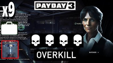 SYNTAX ERROR ALL BAGS + IA SINS x9 OVERKILL DIFFICULTY LOUD - PAYDAY 3