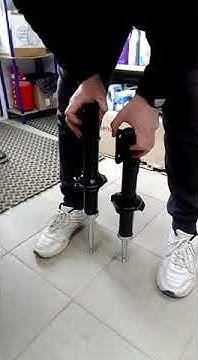 Замечательные оригинальные китайские амортизаторы Чери ^_^ - YouTube