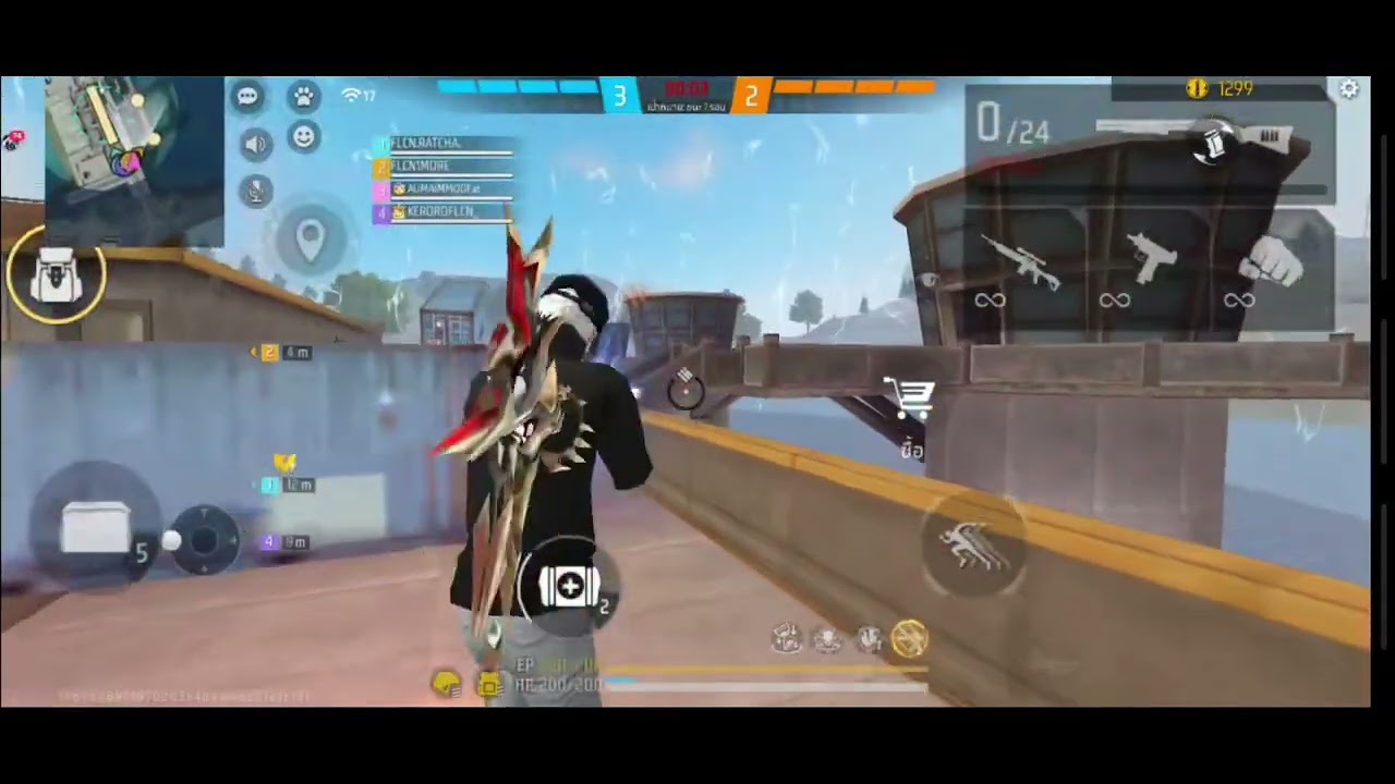 BRU WASSANA PLAYING 4v4 WITH THE FALCONS TEAM 