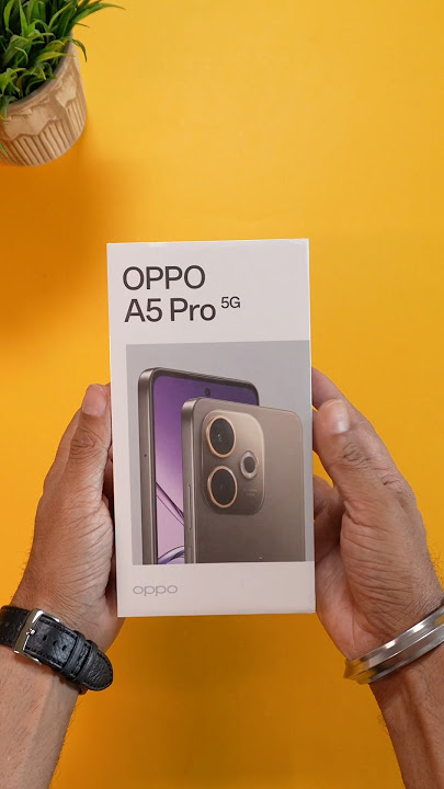 Oppo A5 Pro with 5800mAh Battery - Unboxing and Hands-on #ytshorts #oppoa5pro