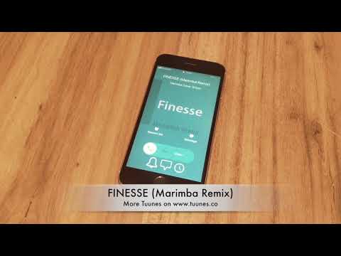 FINESSE Ringtone - Bruno Mars feat. Cardi B Tribute Marimba Remix Ringtone - For iPhone & Android