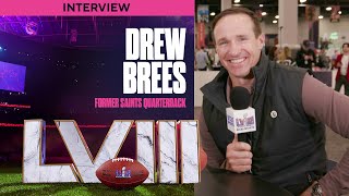 DREW BREES INTERVIEW: Top Defensive Players, Touchdown Trivia & Playoff Success l CBS Sports