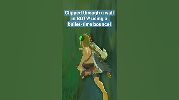 #Shorts BOTW Bullet-Time Bounce Clip (YouTube Shorts) #BreathOfTheWild