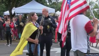 1 arrested at 'God, Guns, Liberty' rally in Eugene