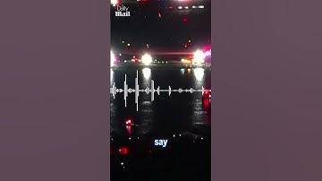 Harrowing audio from Black Hawk plane crash in Washington DC