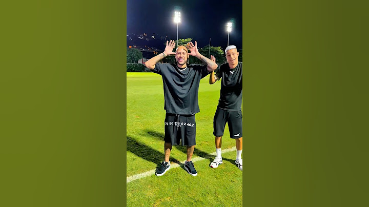 COMEMORAÇÃO COM NEYMAR!