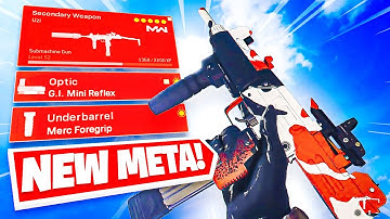 the *BUFFED* UZI is 100% META in WARZONE SEASON 4😍 (BEST UZI CLASS SETUP)