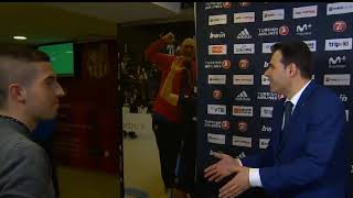 Coach Dimitris Itoudis Flash Interview After The Game Against Fc Barcelona